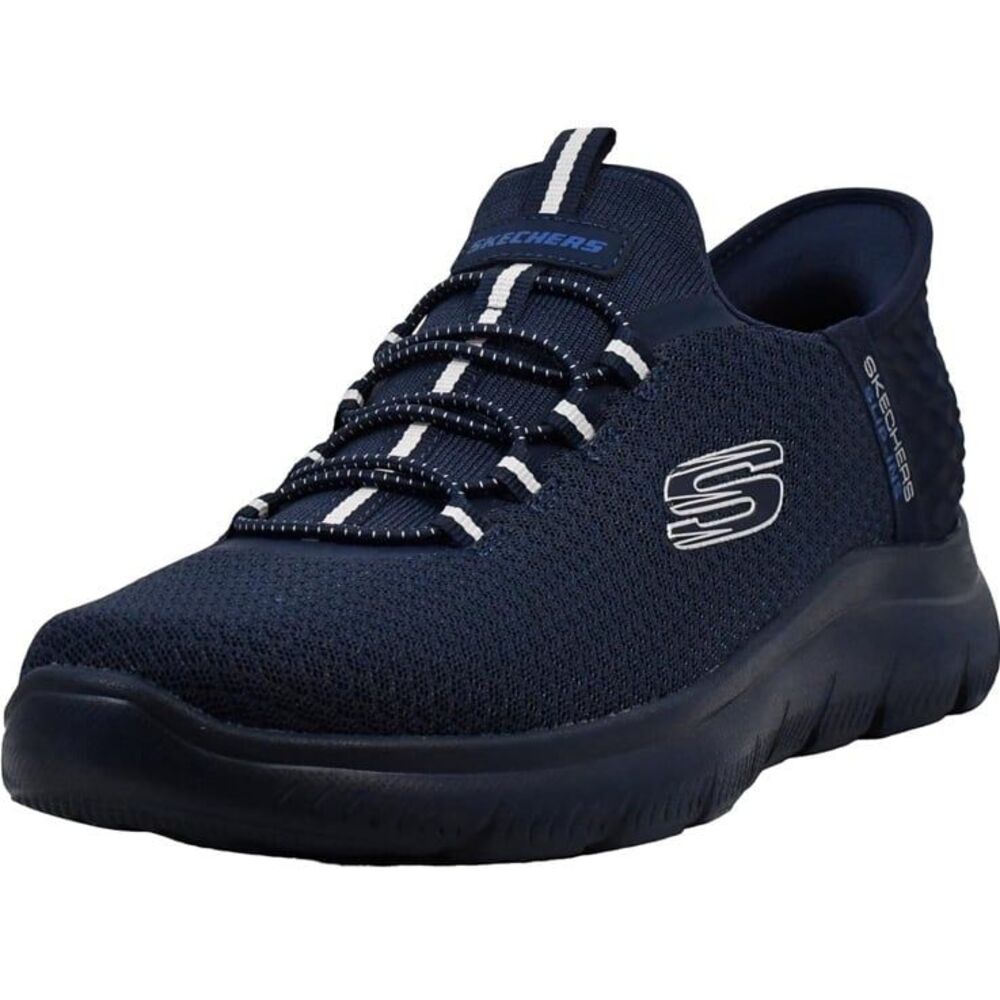 Skechers Men's Summits High Range Hands Free Slip-in Sneaker Navy 12